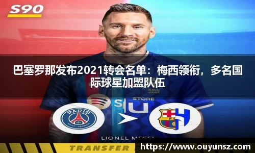 巴塞罗那发布2021转会名单：梅西领衔，多名国际球星加盟队伍
